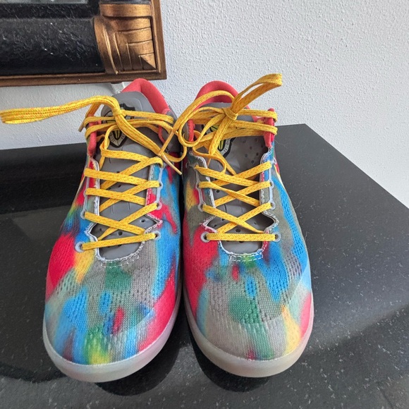 Nike Kobe Vience Beach Mens 7  Colorful Tie-Dye Sneakers - Picture 4 of 9